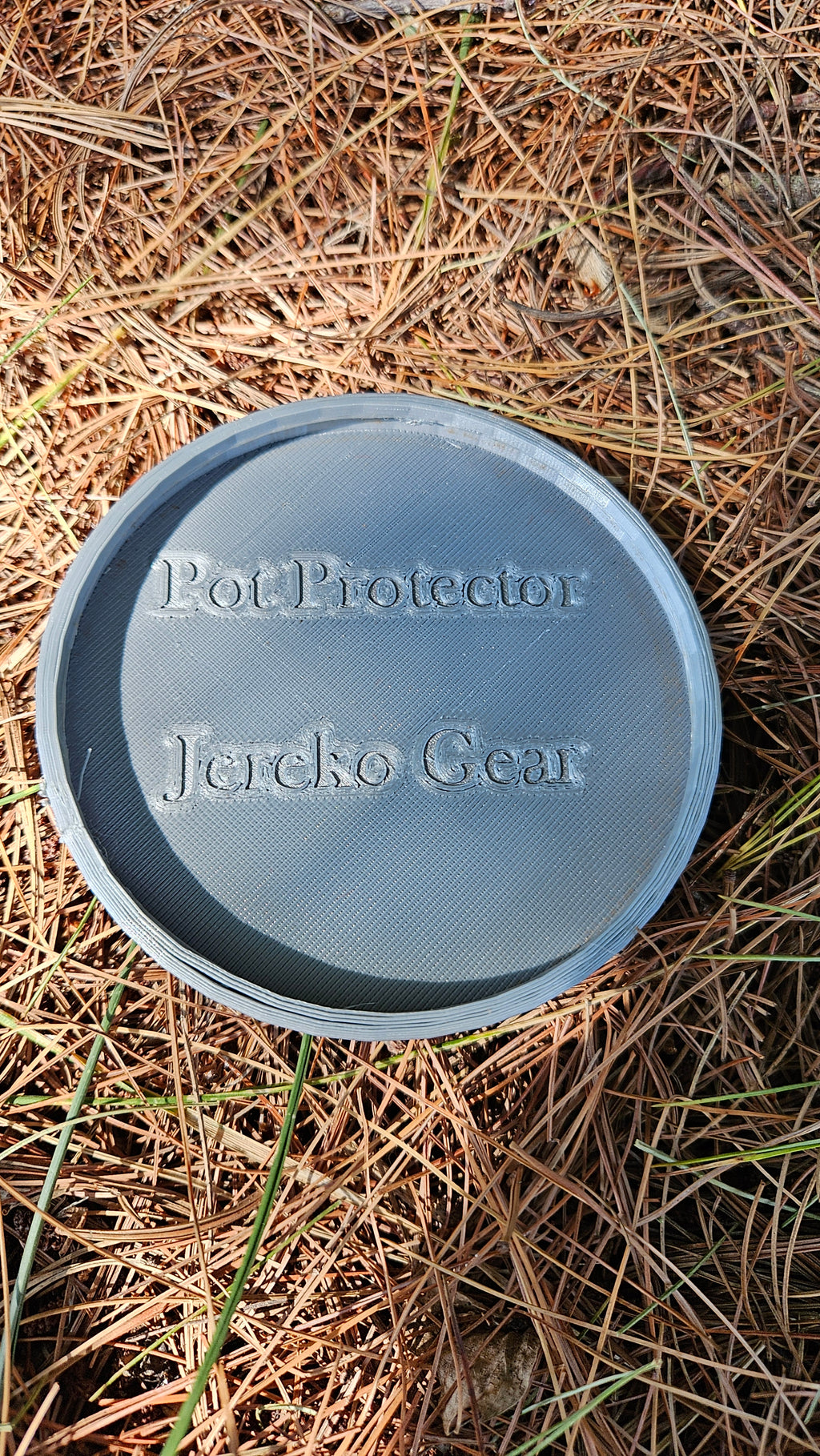 Jereko Gear - Pot Protector for 3.5 oz isobutane canister.